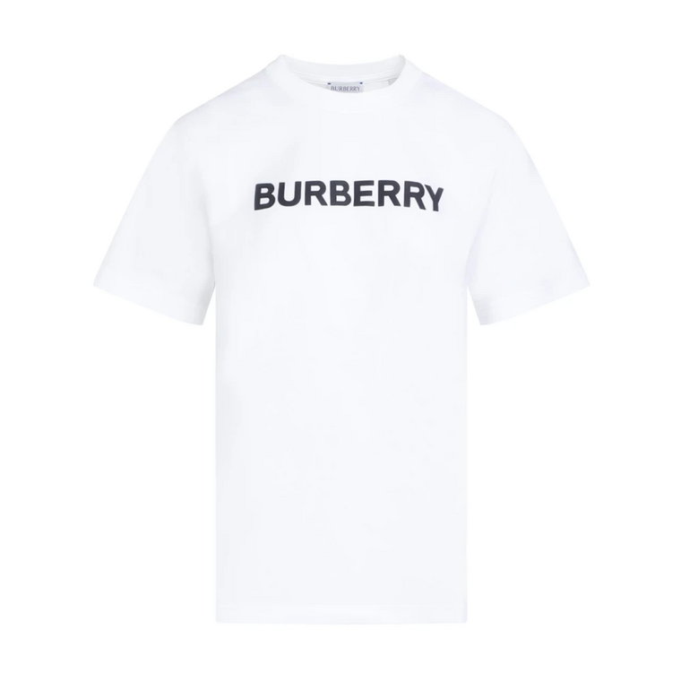 Biała Bawełniana Margot T-Shirt Burberry