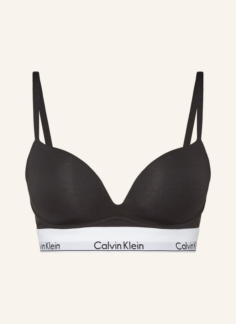 Calvin Klein Biustonosz Push-Up Modern Cotton schwarz