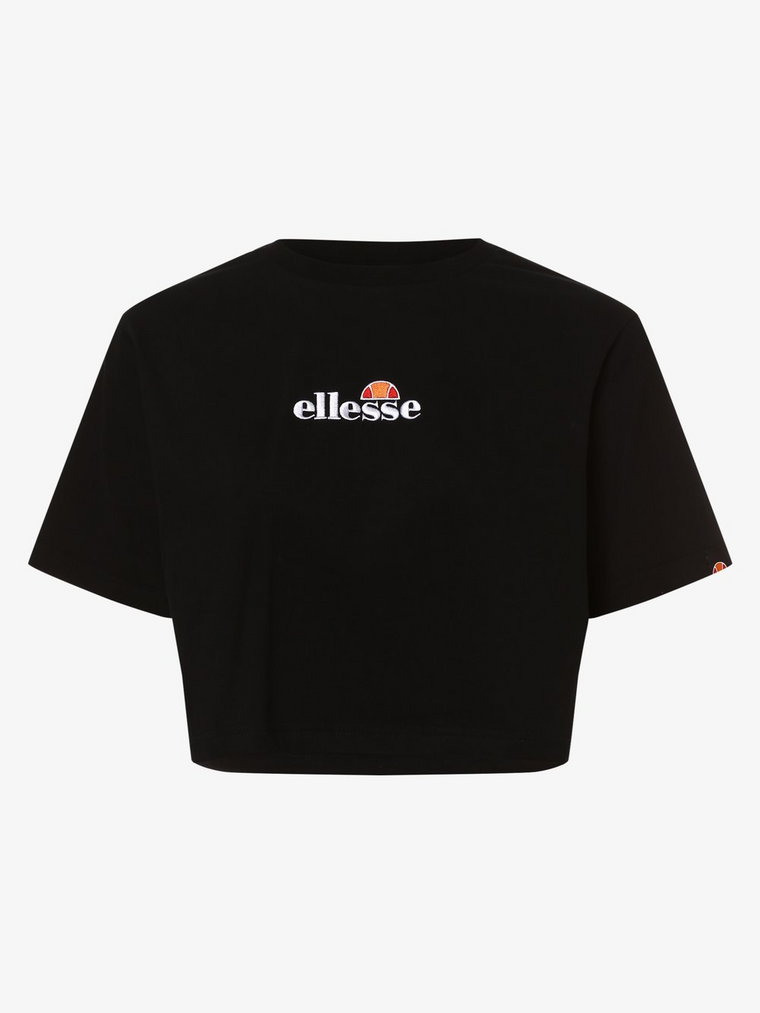 ellesse - T-shirt damski  Fireball, czarny