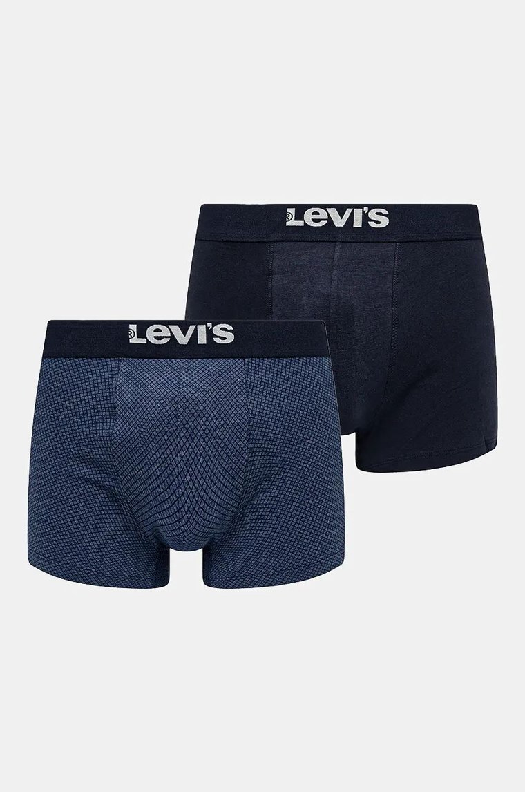 Levi's bokserki 2-pack męskie kolor granatowy 37149-1024