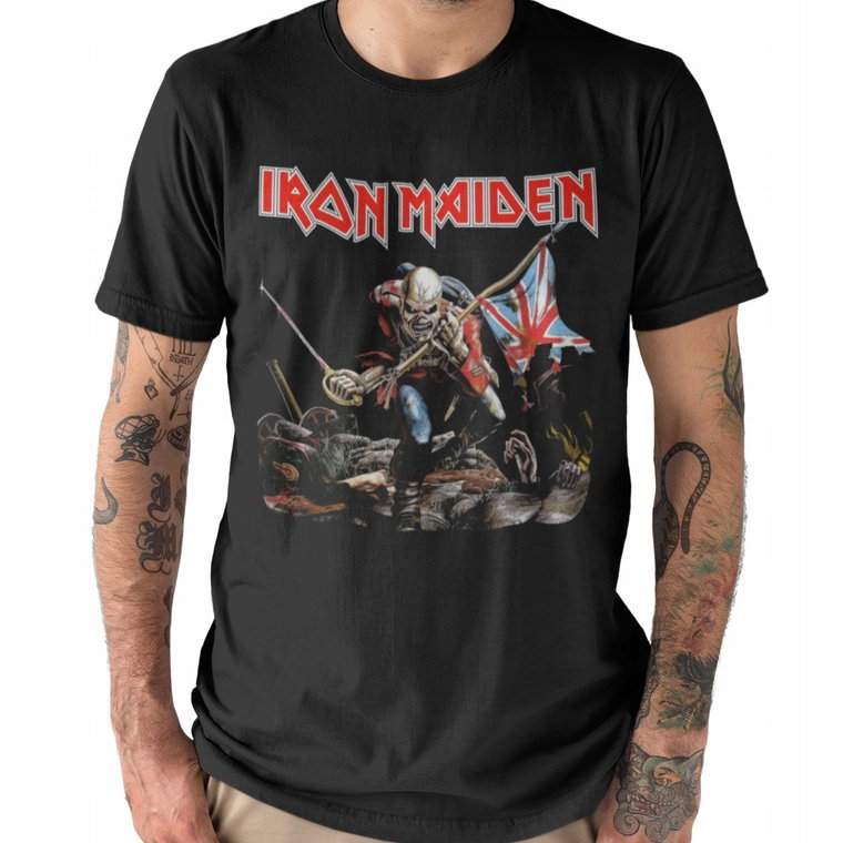 Koszulka Męska Dla Fana Iron Maiden T-shirt
