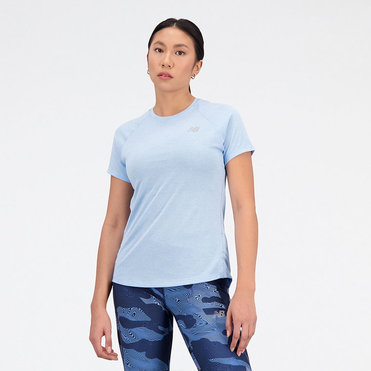 Koszulka damska New Balance WT21262BZH  niebieska