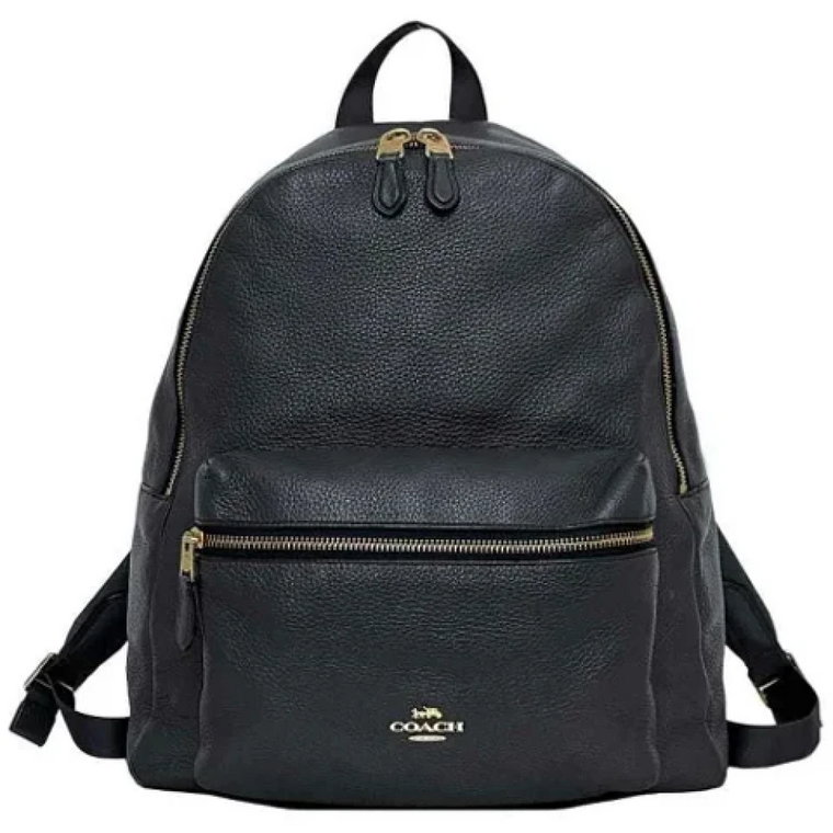 Pre-owned Leather backpacks Coach Pre-owned