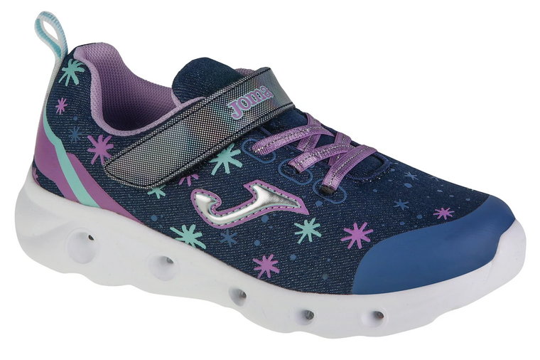 Joma Space Jr 2403 JSPACS2403VC, Dla dziewczynki, Granatowe, buty sneakers, tkanina, rozmiar: 25