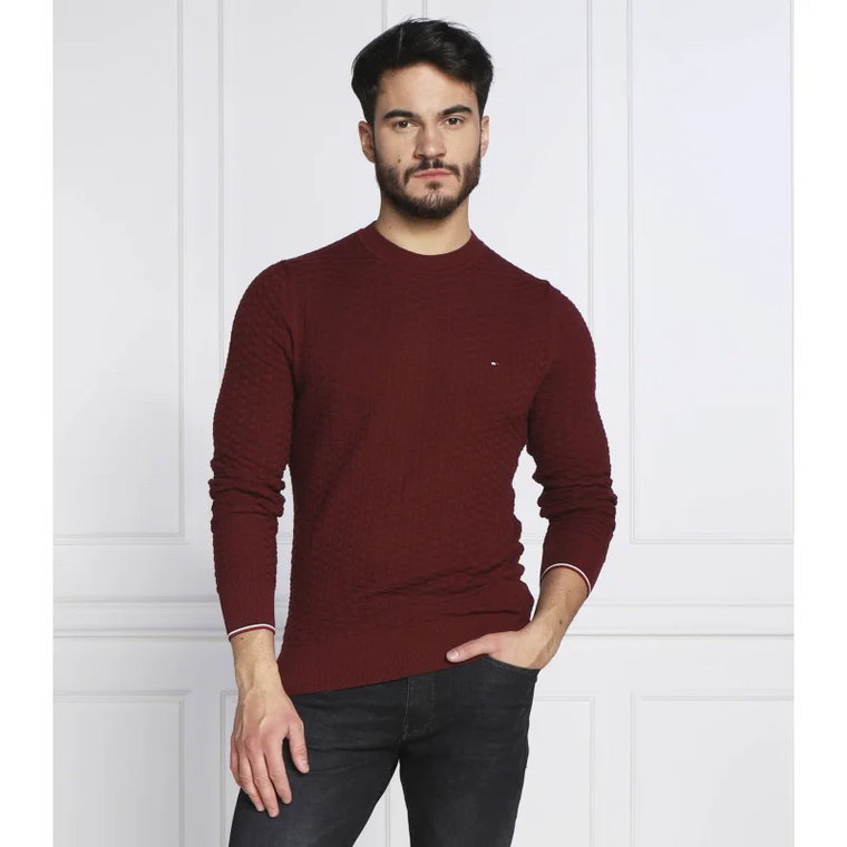 Tommy Hilfiger Sweter EXAGGERATED | Slim Fit