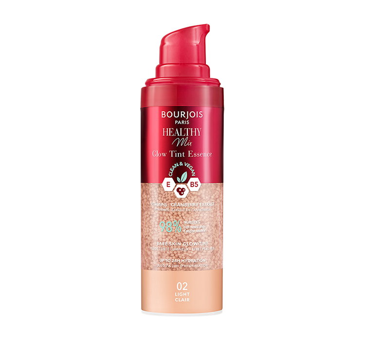 Bourjois Healthy Mix Clean Glow Tint esencja do twarzy 02 Light 30ml