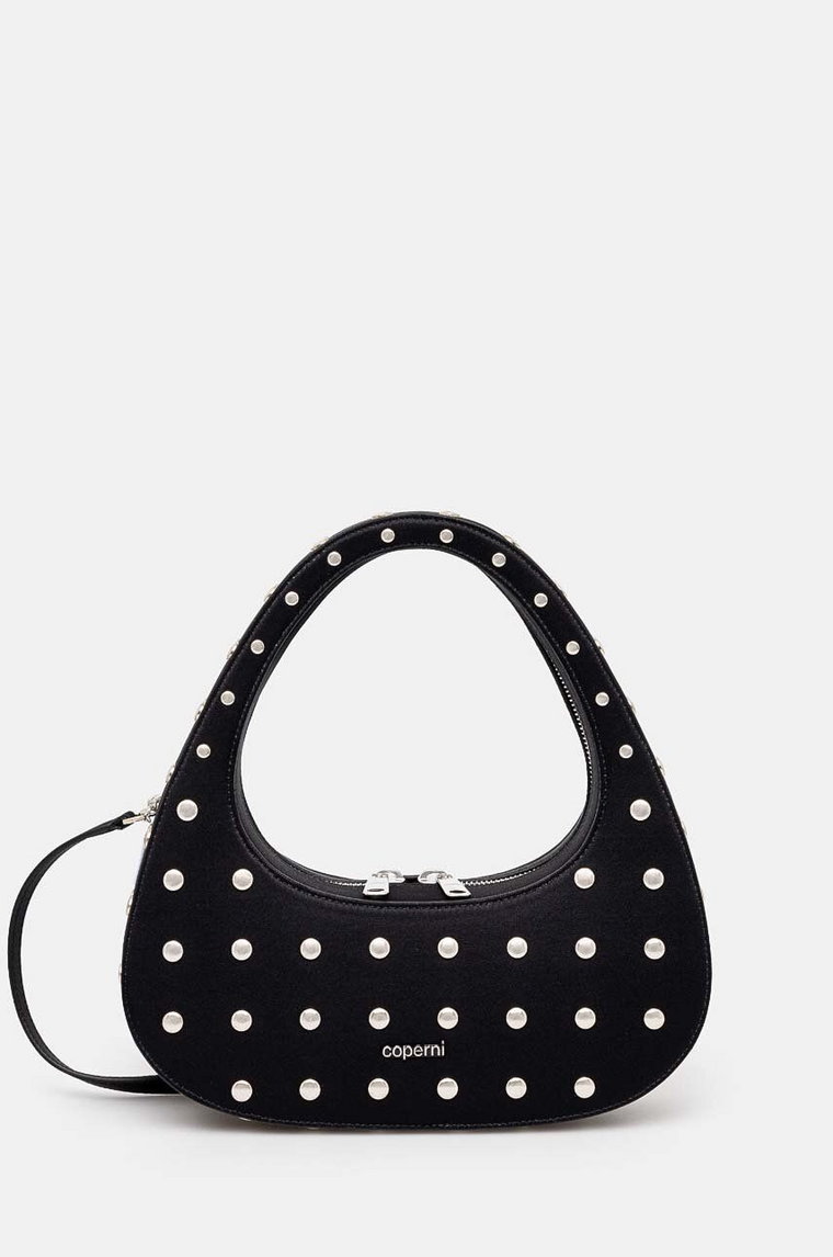 Coperni torebka Studded Crossbody Baguette Swipe Bag kolor czarny COPBA60STF9003