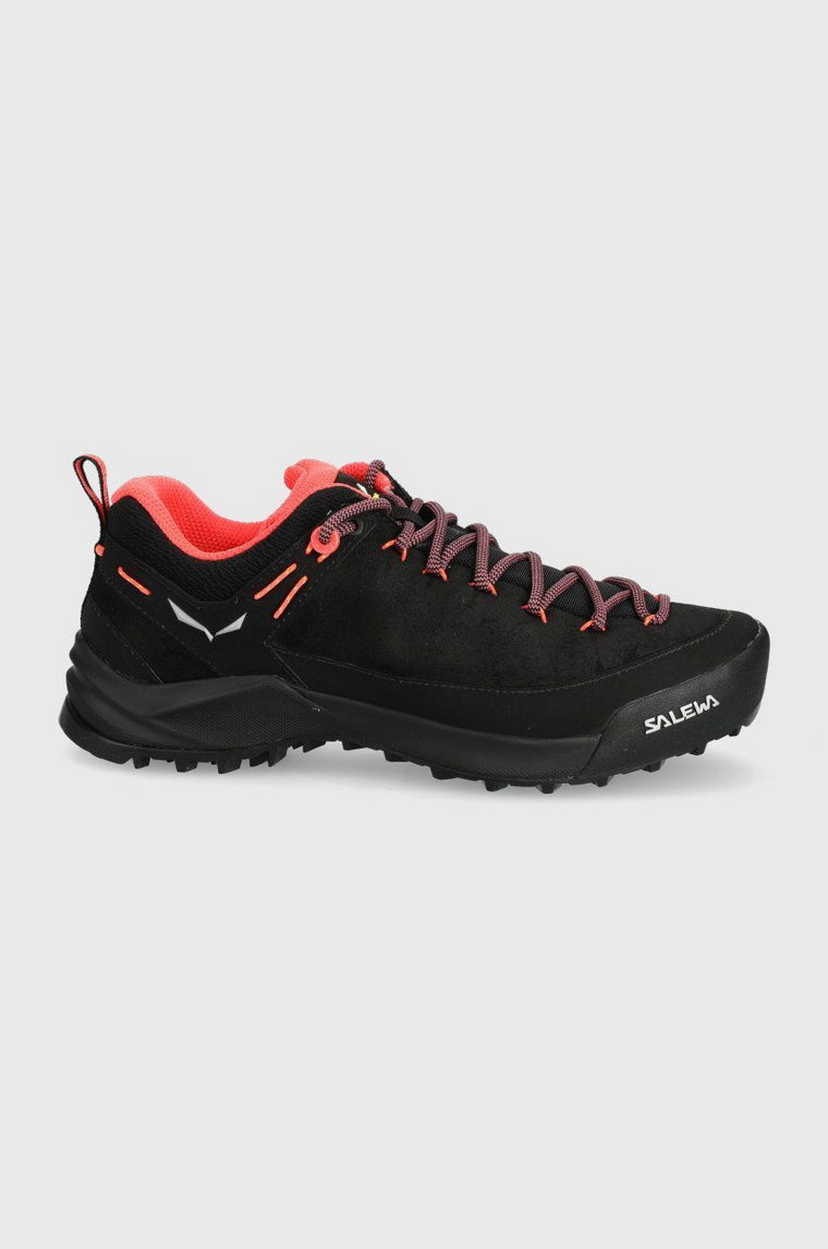 Salewa buty Wildfire Leather damskie kolor czarny