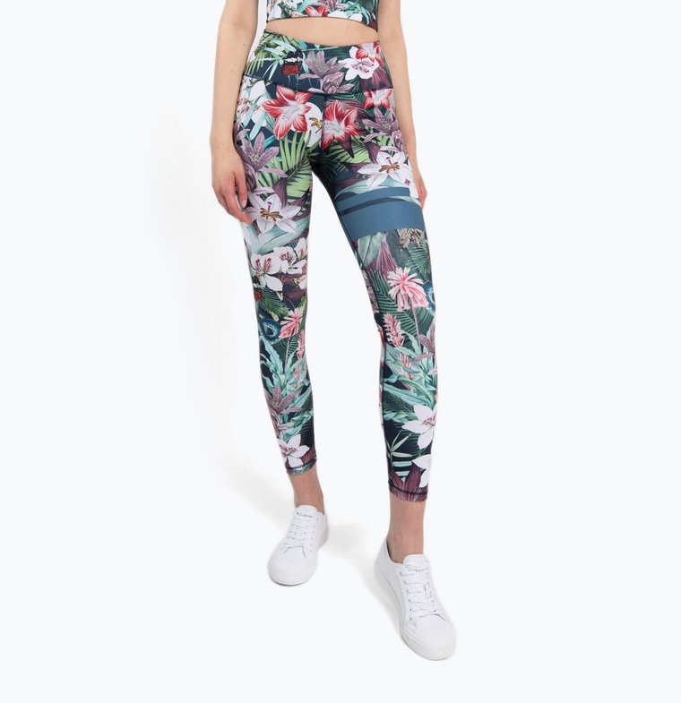 Legginsy treningowe damskie PeachPerfect Jungle Vibe