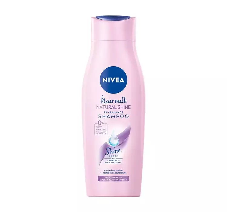 NIVEA HAIRMILK SZAMPON WYZWALAJĄCY BLASK 400ML