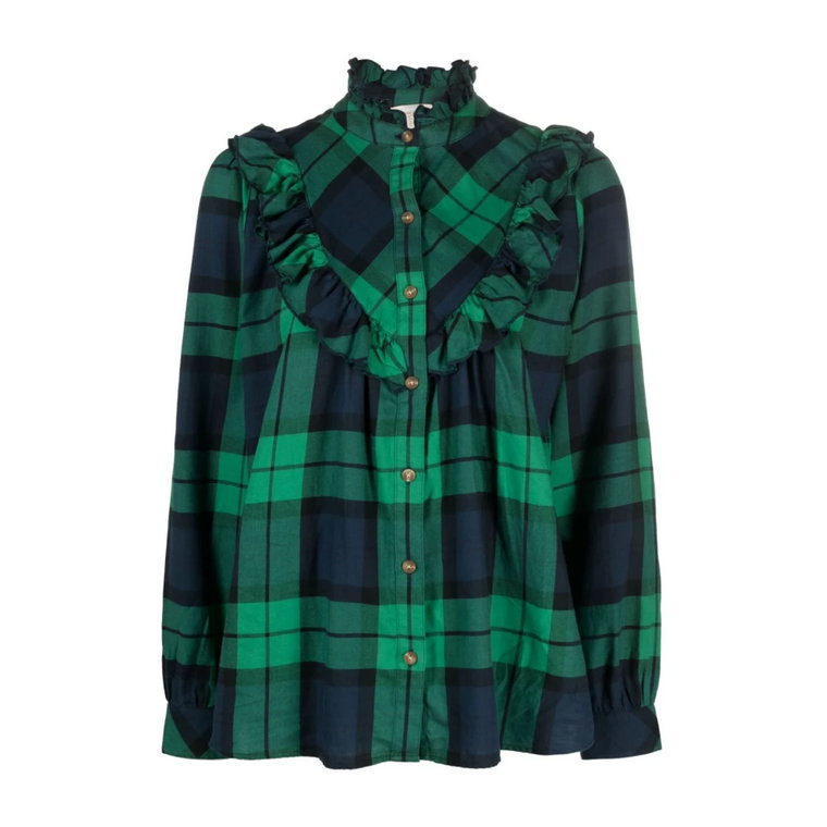 Gn75 Glade Tartan Marlene Shirt Barbour