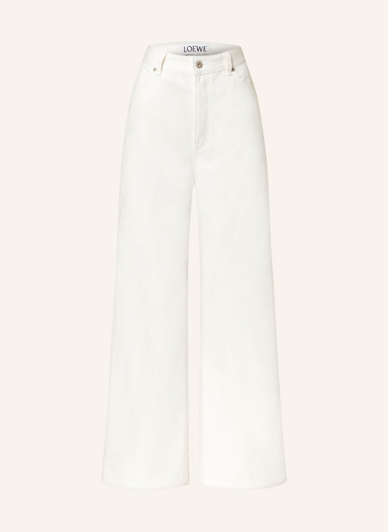 Loewe Jeansy Straight weiss