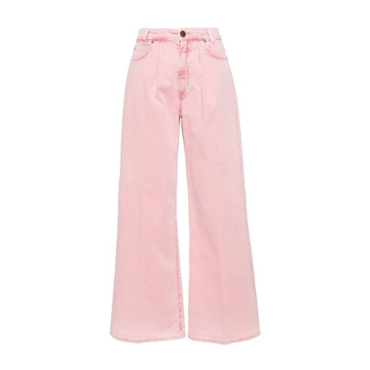 Różowe Jeansy dla Kobiet Pinko