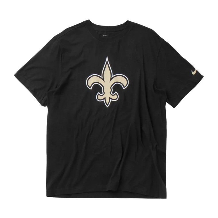 Czarna koszulka Saints Essential Logo Tee Nike