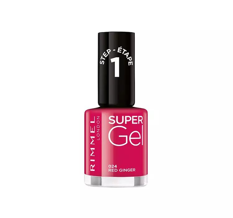 RIMMEL SUPER GEL LAKIER ŻELOWY DO PAZNOKCI 024 12ML