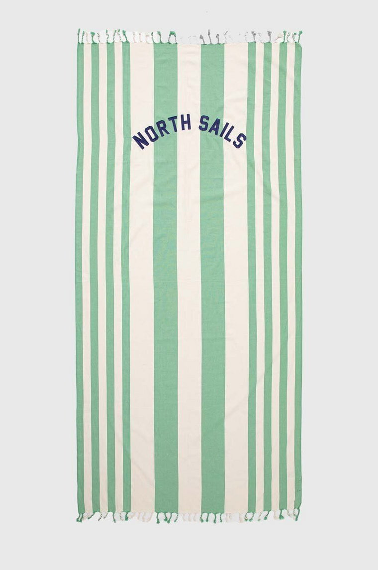 North Sails ręcznik bawełniany kolor beżowy 623270