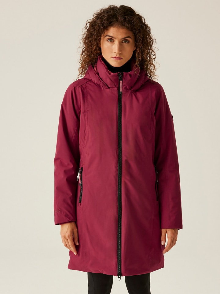 Regatta Parka "Yewbank IV" w kolorze czerwonym