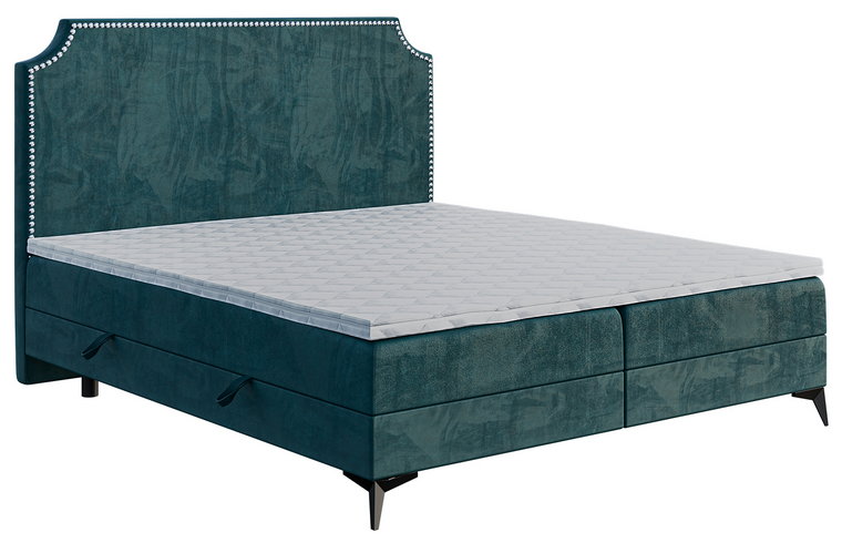 Kontynentalne łóżko boxspring 160x200 Selene - 32 kolory