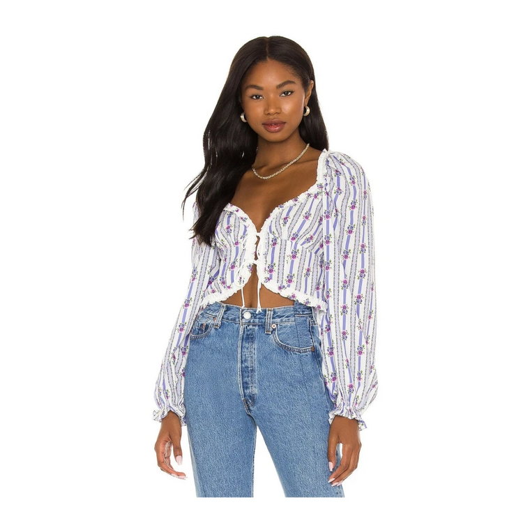 "Dalia Crop Top, Modny Styl" Elisabetta Franchi