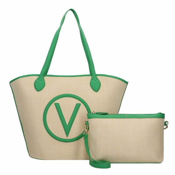 Valentino Covent Shopper Bag 33 cm natur-verde
