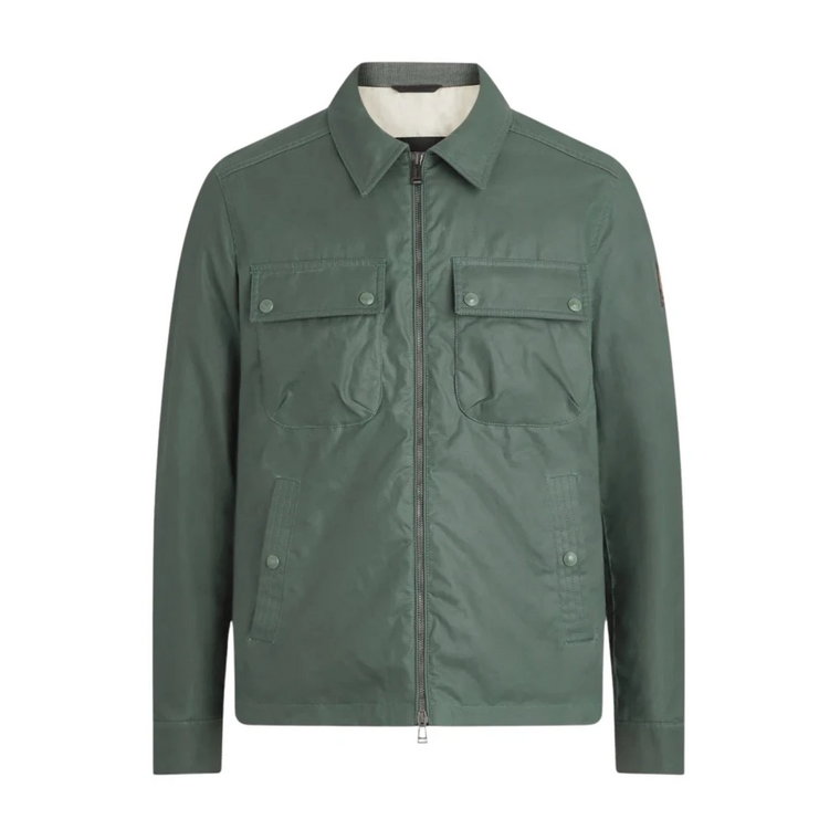 Tour Overshirt w Zielonym Belstaff