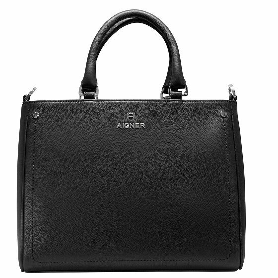 AIGNER Ava Handbag Leather 31 cm black