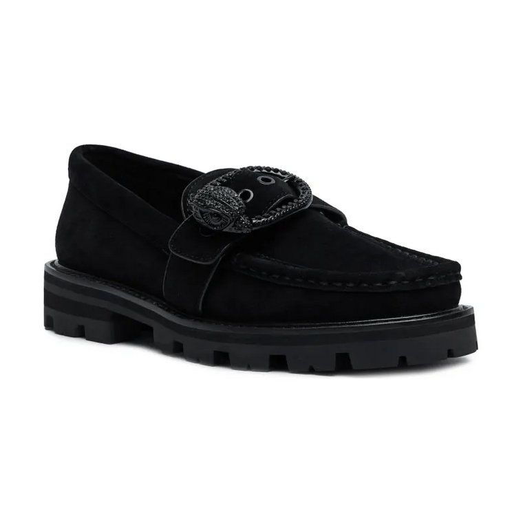 Kurt Geiger Skórzane loafersy MAYFAIR CHUNKY