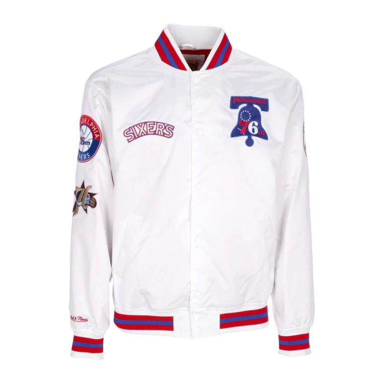 Kurtka Bomber NBA Hometown Biała Mitchell & Ness