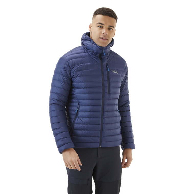 Męska kurtka puchowa Rab Microlight Alpine Jacket deep ink (denim) - S