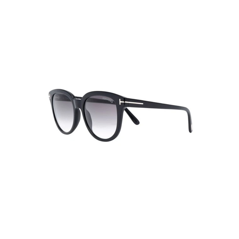 Czarne okulary przeciwsłoneczne,iezbędne do codziennego stylu Tom Ford