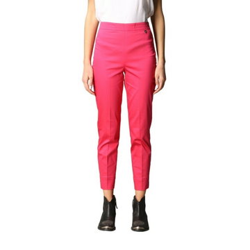 Różowe spodnie Eva Minge, kolekcja damska Lato 2022 | LaModa