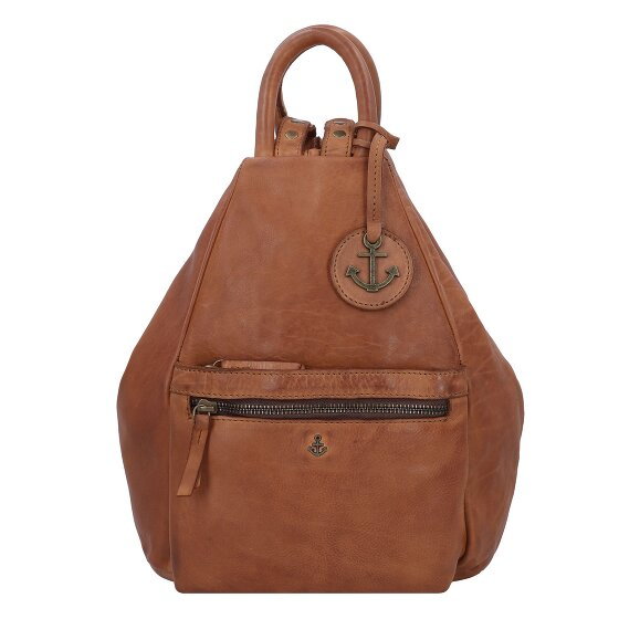 Harbour 2nd Anchor Love Lykke Plecak miejski Skórzany 31 cm charming cognac