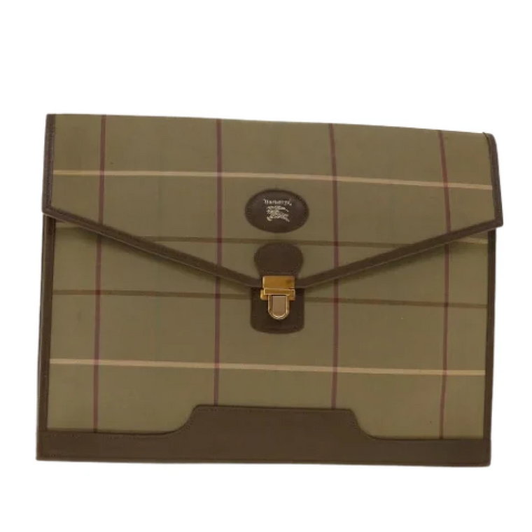 Pre-owned Fabric clutches Burberry Vintage