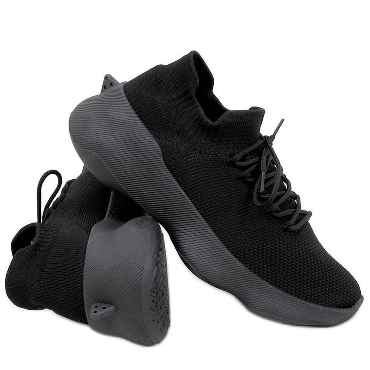 Skarpetkowe buty sportowe Desire All Black czarne
