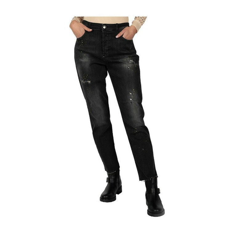 Wysokie jeansy skinny Liu Jo