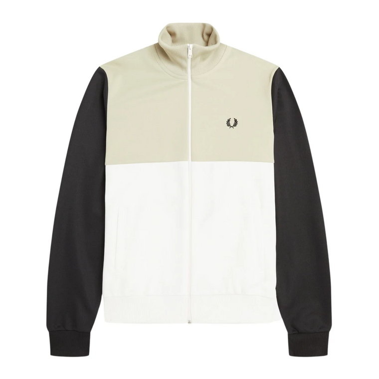 Męska bluza w blokach kolorów Fred Perry