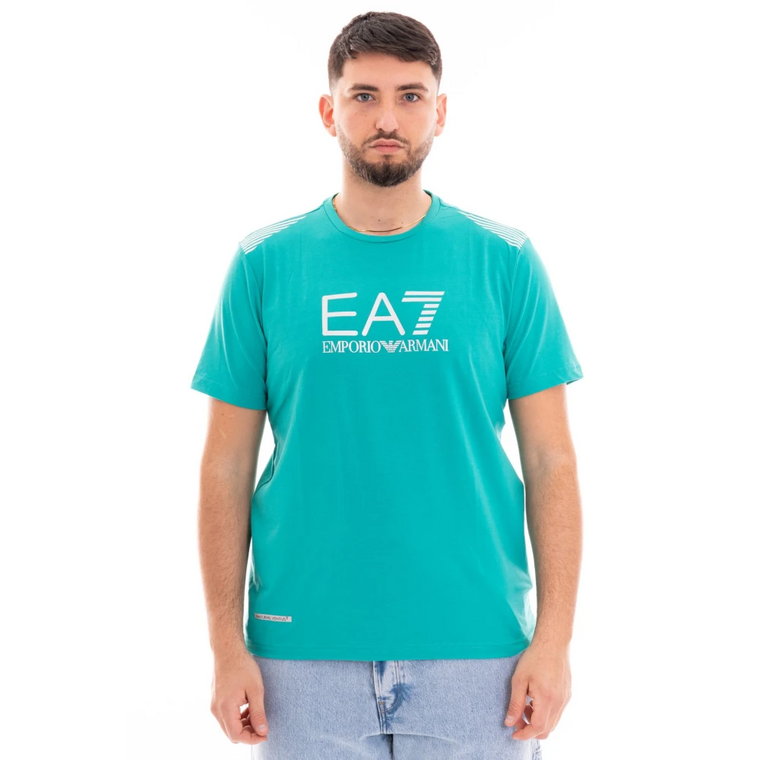 Męski T-shirt Styl Casual Emporio Armani EA7