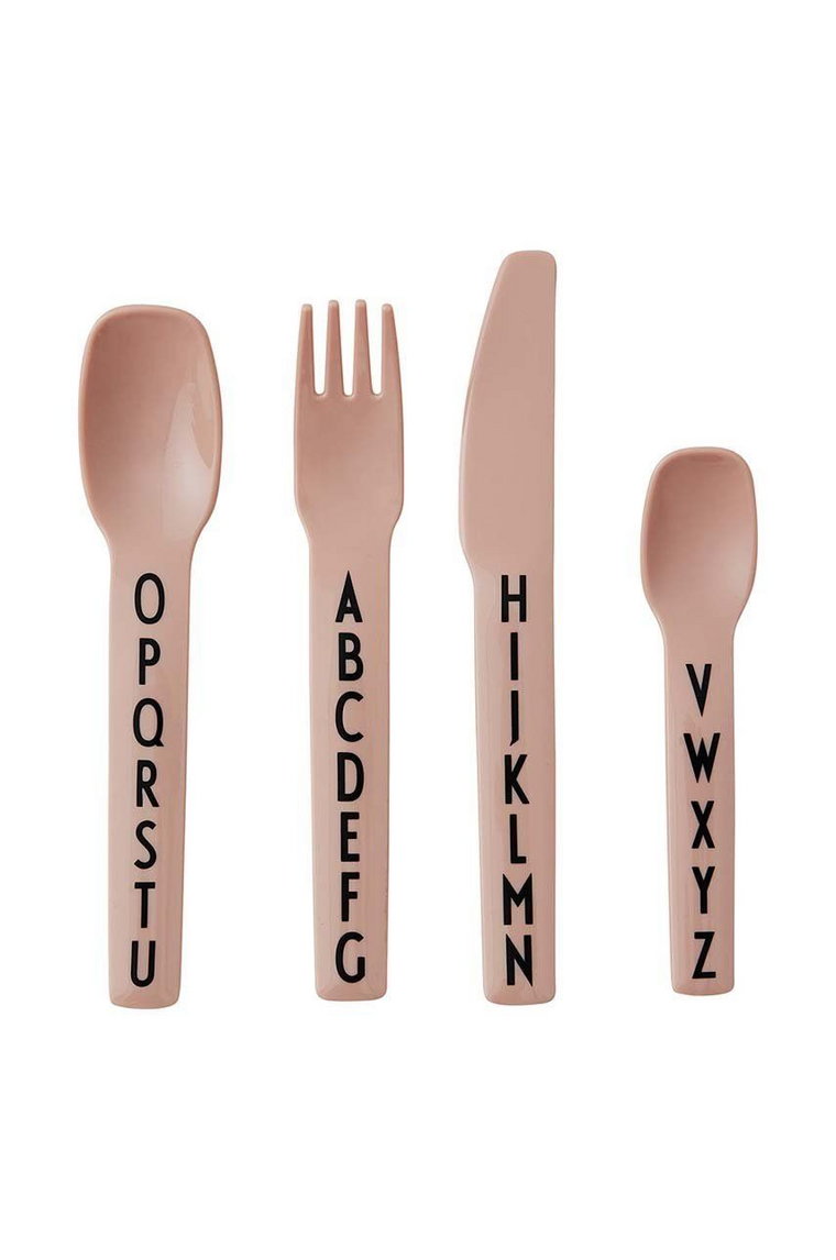 Design Letters komplet sztućców dziecięcych Kids cutlery 4-pack