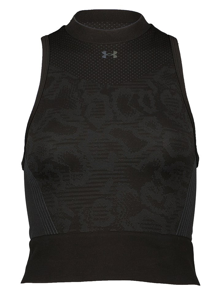 Under Armour Top sportowy w kolorze czarnym