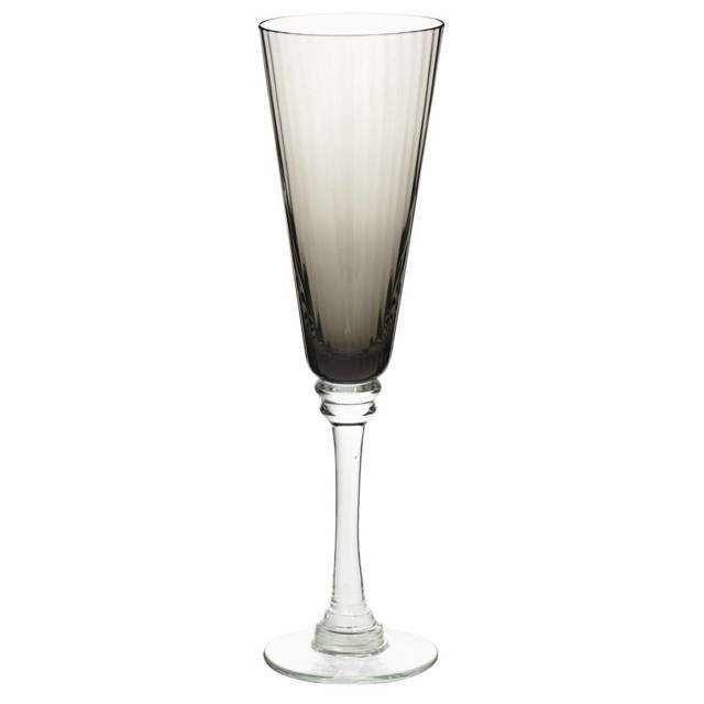 Kieliszek do szampana  VASCO  210 ml : Kolor - Szary