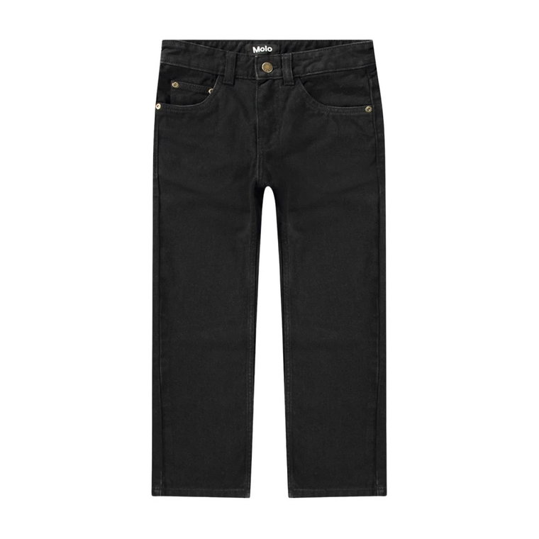 Slim Fit Bawełniane Jeansy Molo