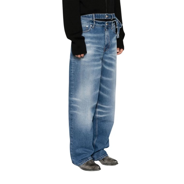 Mid Blue Multi-Waistband Jeans Y/Project