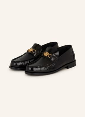 Versace Loafersy Medusa schwarz