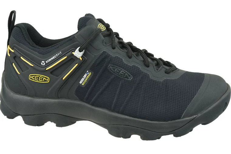 Keen Venture Wp 1021173, Męskie, Czarne, buty trekkingowe, tkanina, rozmiar: 41