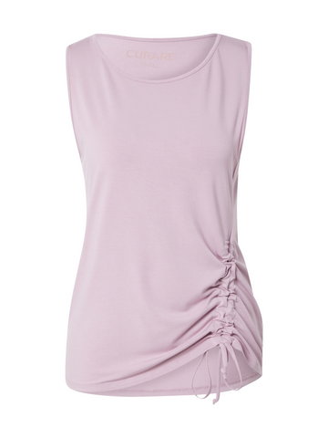 CURARE Yogawear Top sportowy  różowy pudrowy