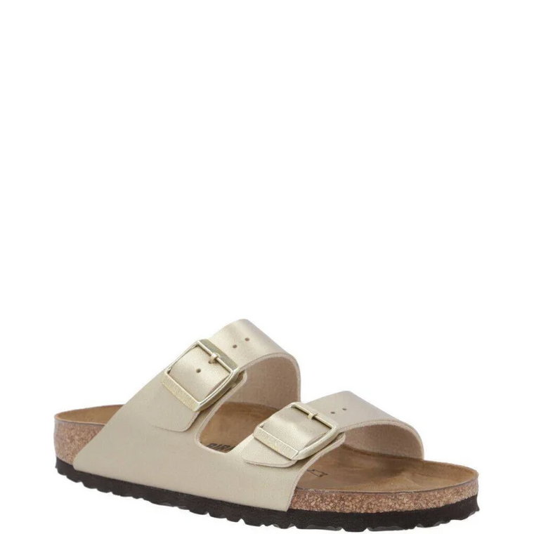 Birkenstock Klapki Arizona BF | z dodatkiem skóry