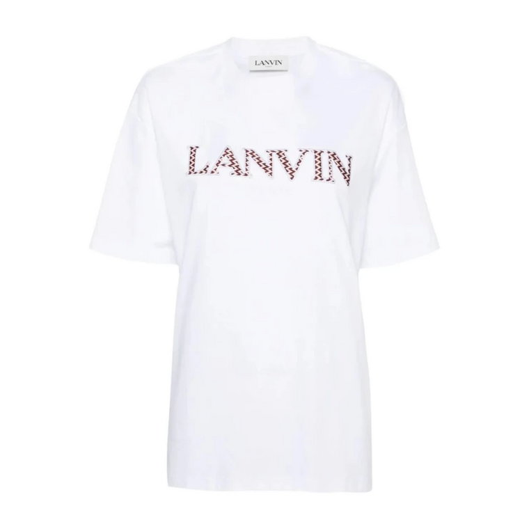 Haftowana T-Shirt Oversize Lanvin