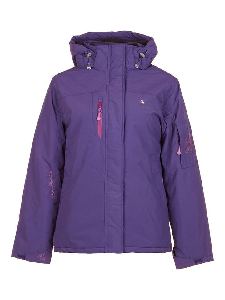 Peak Mountain Parka "Adika" w kolorze fioletowym