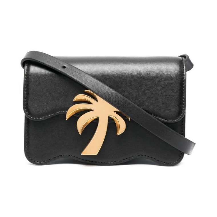 Czarna Palm Beach Crossbody Mini Torba Palm Angels