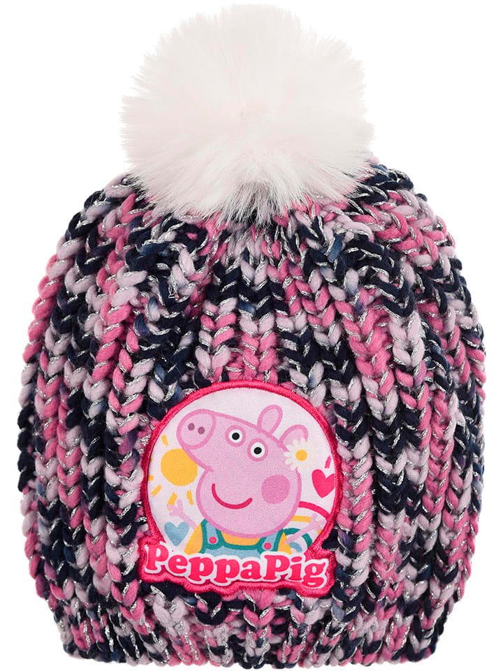 Peppa Pig Czapka "Świnka Peppa" w kolorze różowym